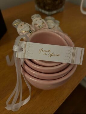 Arlington Designs Cherish The Season Pink Nutcracker Measuring Cups Christmas